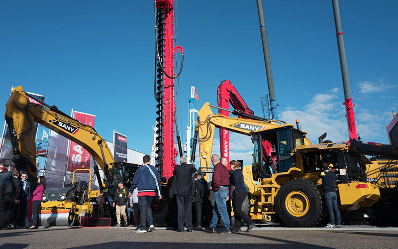 SANY shone at bauma 2022 in Munich